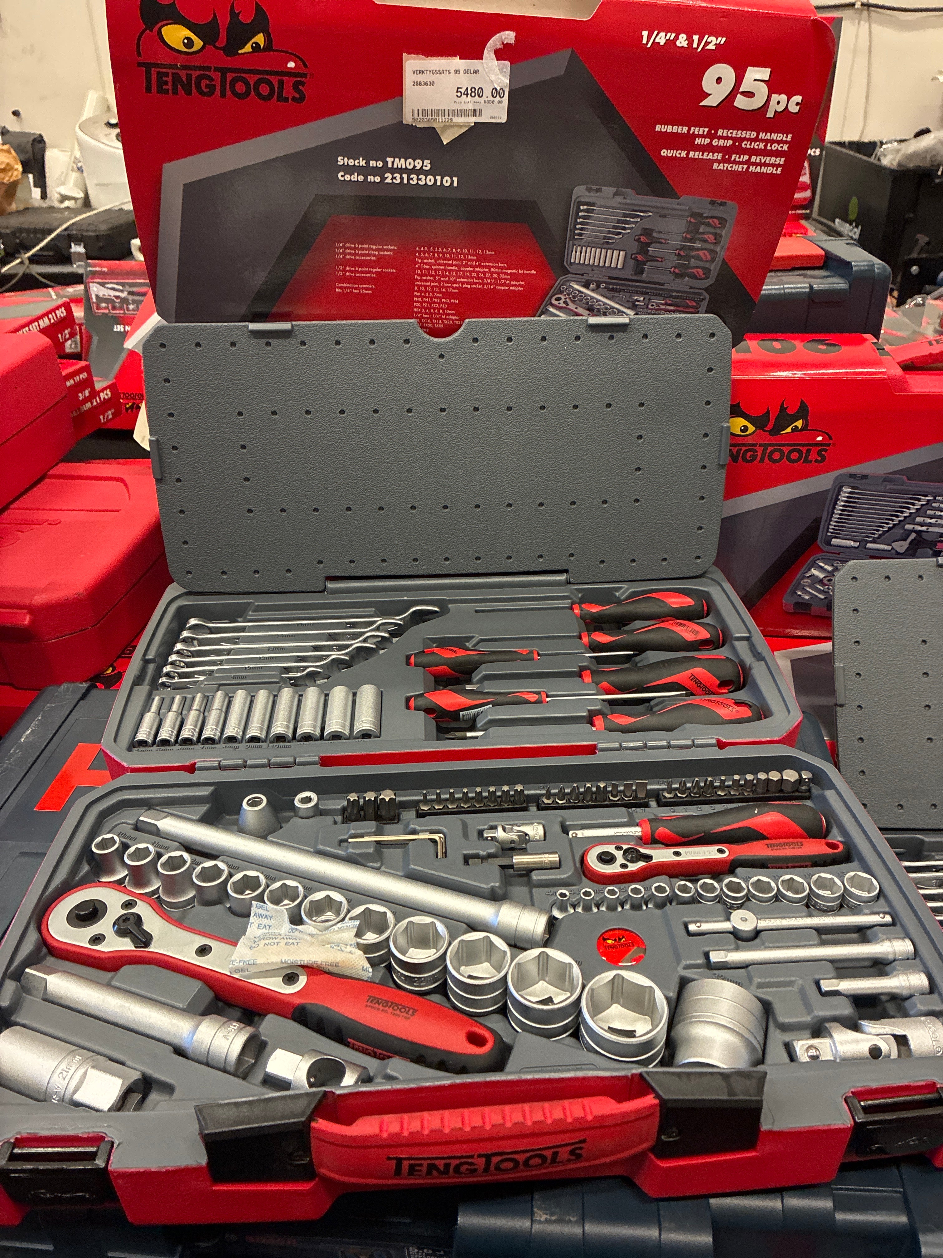 Teng Tools TM095 Verktygsset 95-delar